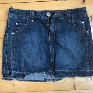 Denim skirt